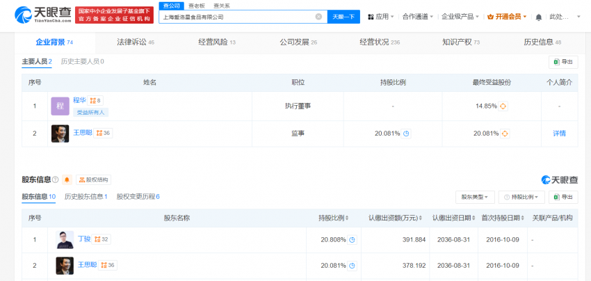 王思聪关联公司再遭强制执行 21.7万元标的折射资本寒流